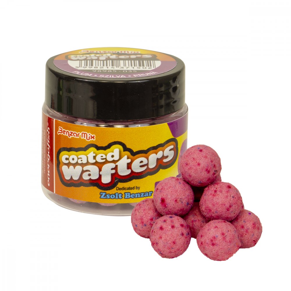 Levně Benzar mix coated wafters 30 ml 8 mm - slivka