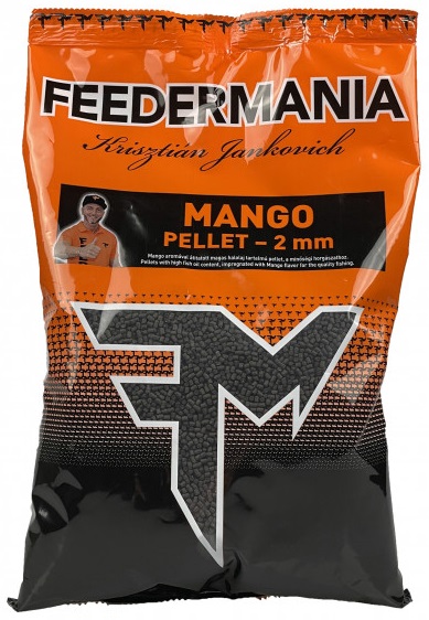 Levně Feedermania pelety 800 g 2 mm - mango