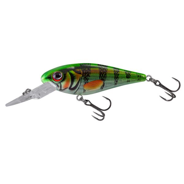 Salmo Wobler Rattlin Executors SDR Clear Hot Perch