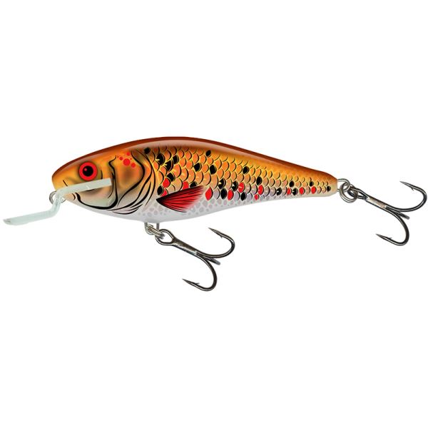 Salmo Wobler Executor Shallow Runner Holographic Golden Back