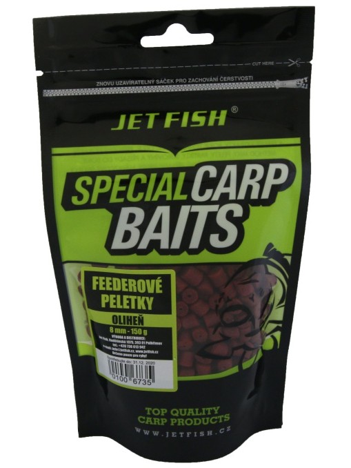 Jet fish feederové pelety 8 mm 150 g - oliheň
