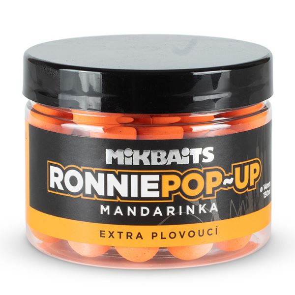 Mikbaits Plovoucí Boilie Ronnie Mandarinka 150 ml