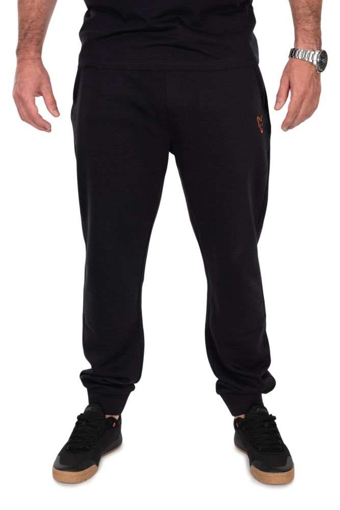 Fox tepláky classic joggers black/orange - s