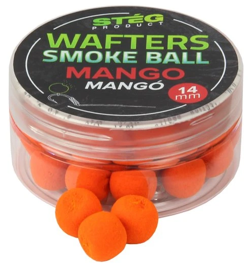 Levně Stég wafters smoke ball 40 g 14 mm - mango