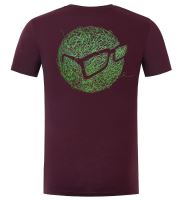 Korda Tričko Birdsnest Tee Burgundy
