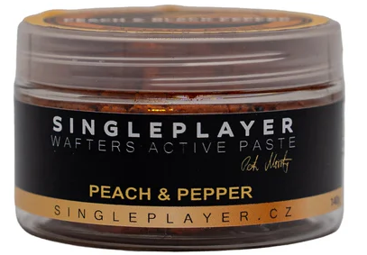 Levně Singleplayer obalovací těsto special edition wafters active paste peach & pepper 140 g