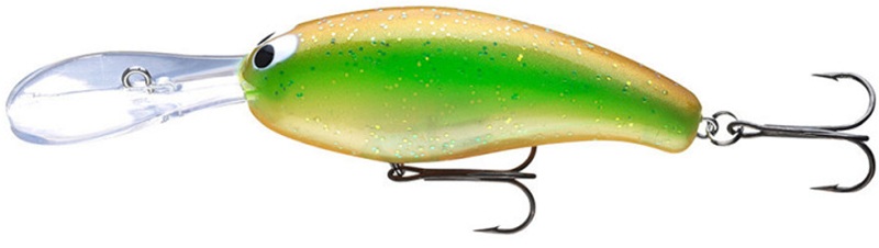 Daiwa wobler prorex fuku hayate crank žlutozelená - 5,5 cm 7 g