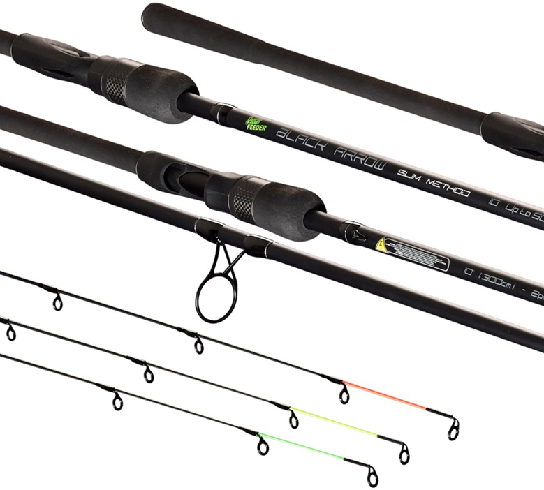 Sensas prut black arrow slim method 3 m 50 g 2-díl