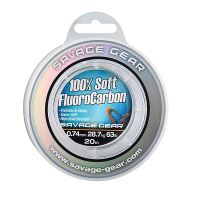 Savage Gear Fluorocarbon Soft Fluoro Carbon 50 m-Průměr 0,26 mm / Nosnost 4,7 kg