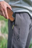 Matrix Tepláky Black Edition Joggers Dark Grey Lime (14)