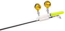 Zebco Světlo Na Špičku Prutu s Dvojitou Rolničkou Trophy Battery Bell Light Green 1,5-4 mm (1)