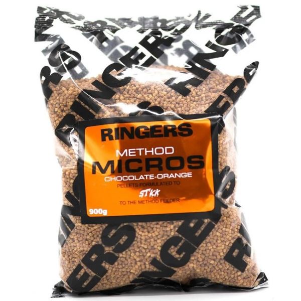 Ringers Pelety Method Micro Chocolate Orange 2 mm 900 g