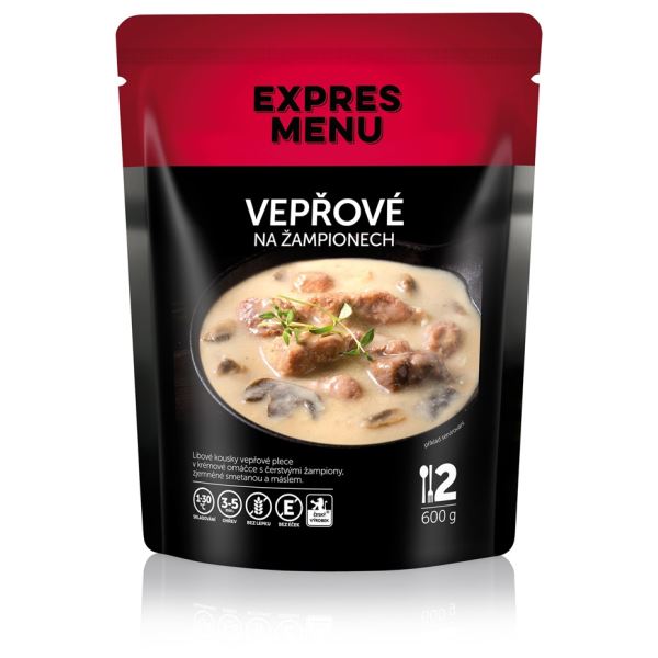 Expres Menu Vepřové Na Žampionech 600 g