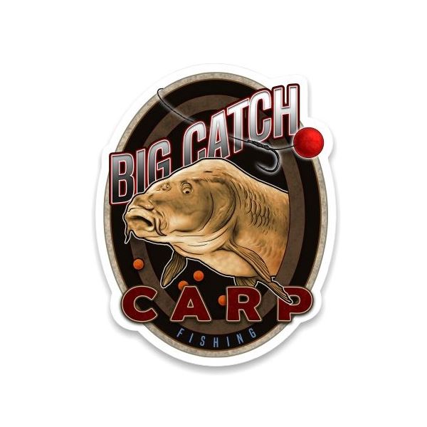 4ANGLERSDESIGN Samolepka 11 Big Catch Carp Fishing