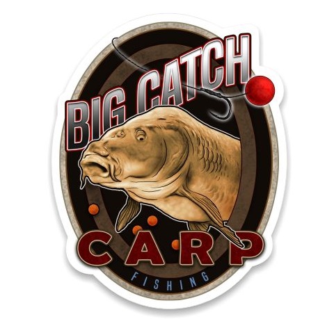 Levně 4anglersdesign samolepka 11 big catch carp fishing