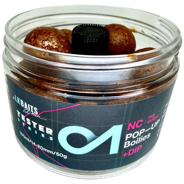 LK Baits Plovoucí Boilies Pop Up NC Tester Series_01 Pure Signal 14-20 mm 150 ml