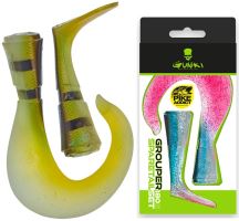 Gunki Náhradní ocásky Grouper S Wild Perch 14 cm