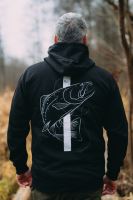 Giants Fishing Mikina Pánská Pstruh Černá (1)