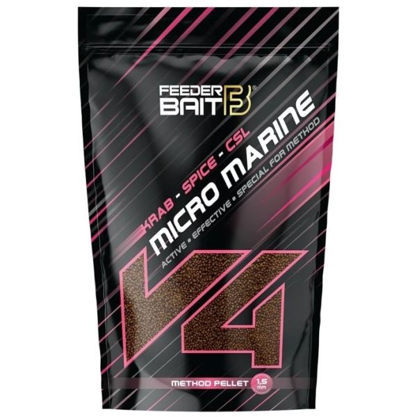FeederBait Pelety V4 Micro Marine Method Pellet 1,5 mm 800 g