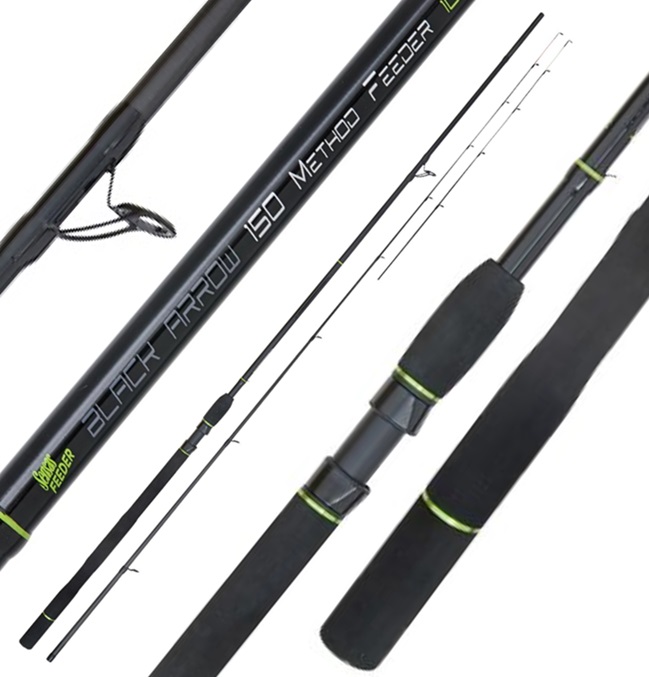 Sensas prut black arrow method feeder 150 3,3 m 60 g 3+2 díly