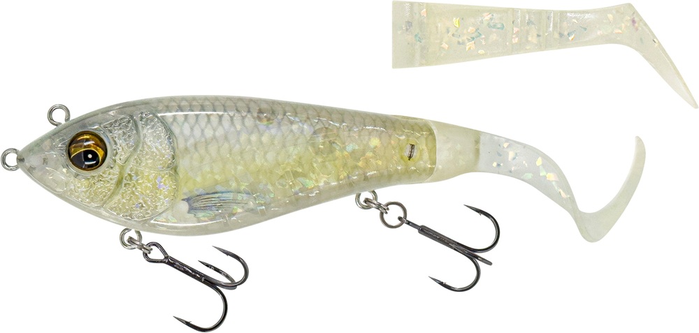 Savage gear nástraha deviator tail slow sinking ghost bone - 20 cm 87 g