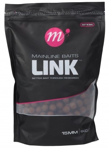 Levně Mainline boilies shelf life link 1 kg - 15 mm