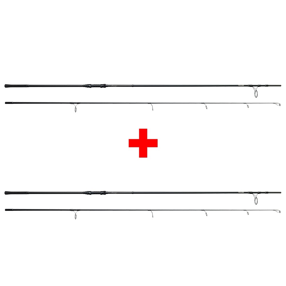 Prologic prut c1 avenger ab carp rod ar - 3,66 m (12 ft) 3,25 lb akční set 2 ks