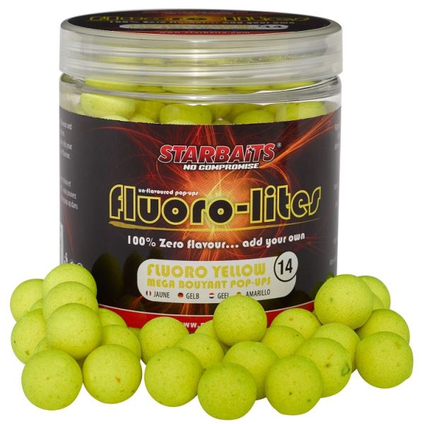 Starbaits Pop Up Boilie Fluoro Lite 14 mm 80 g
