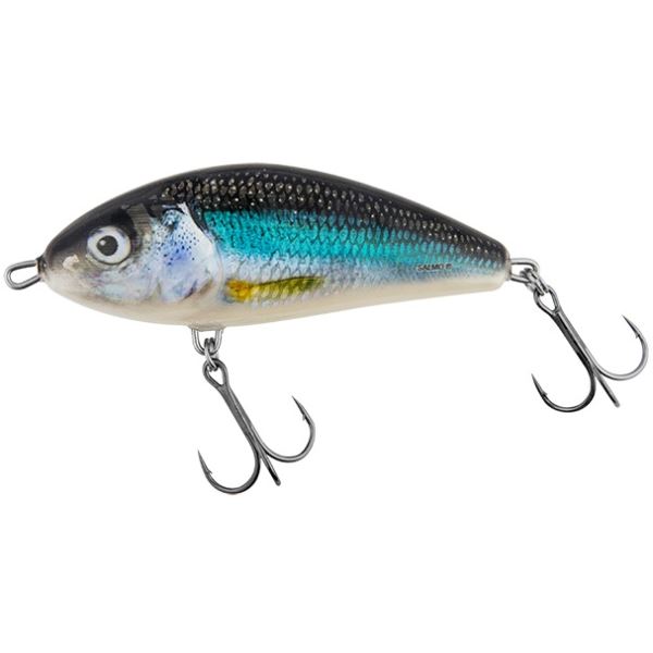 Salmo Wobler Fatso Sinking Spotted Holo Smelt 12 cm