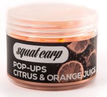 Squat Carp Plovoucí Boilies Pop-Up Citrus & Orange Juice 60 g (2)
