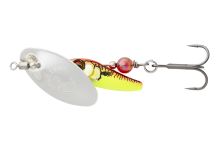 Savage Gear Třpytka Sticklebait Spinner Silver Red Yellow
