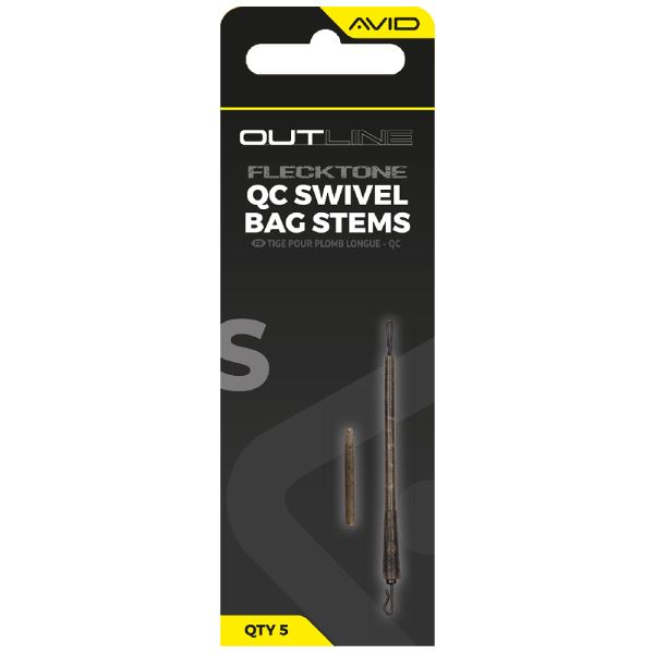 Avid Carp Montáž Outline FleckTone QC Swivel Bag Stems