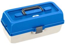 Plastica Panaro Rybářský Kufřík 118/ 2-patrový Bílo-modrý