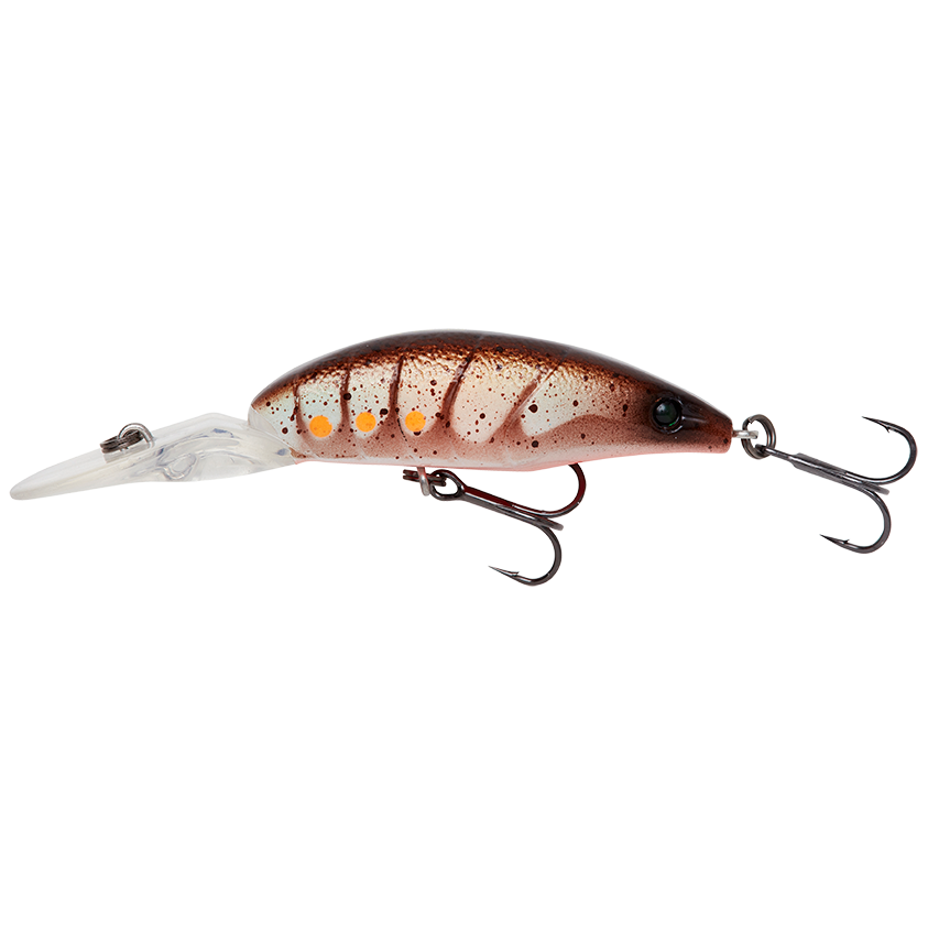 Savage gear wobler 3d shrimp twitch dr suspending brown shrimp 5,2 cm 6,4 g