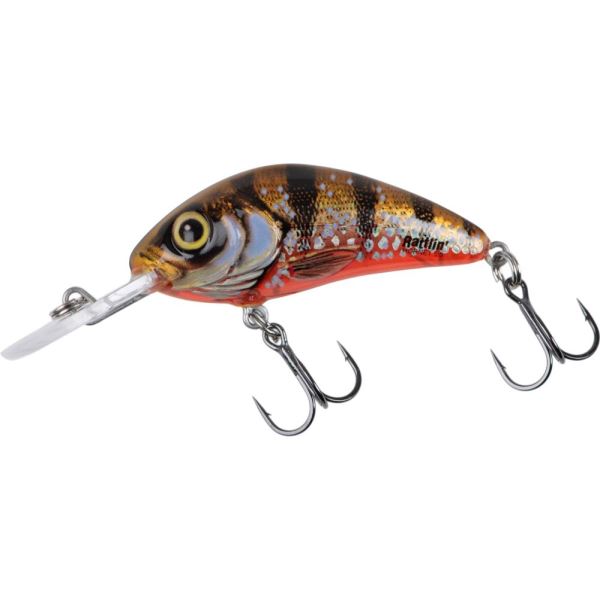 Salmo Wobler Rattlin Hornet Floating Yellow Holographic Perch