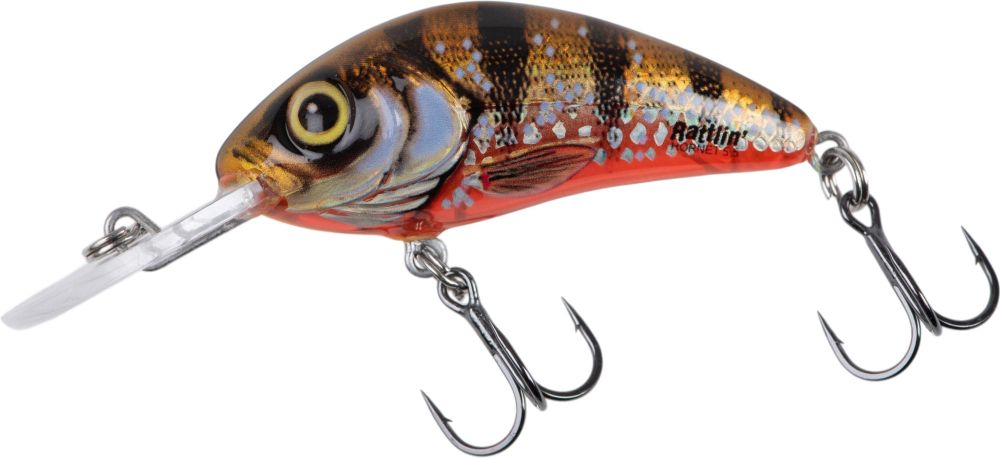 Salmo wobler rattlin hornet floating yellow holographic perch - 5,5 cm 10 g