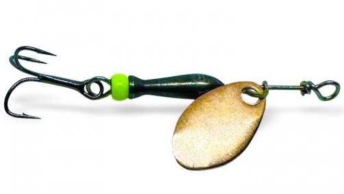 Jigovkycz třpytka classic pink gold (black/chartreuse body) - 000
