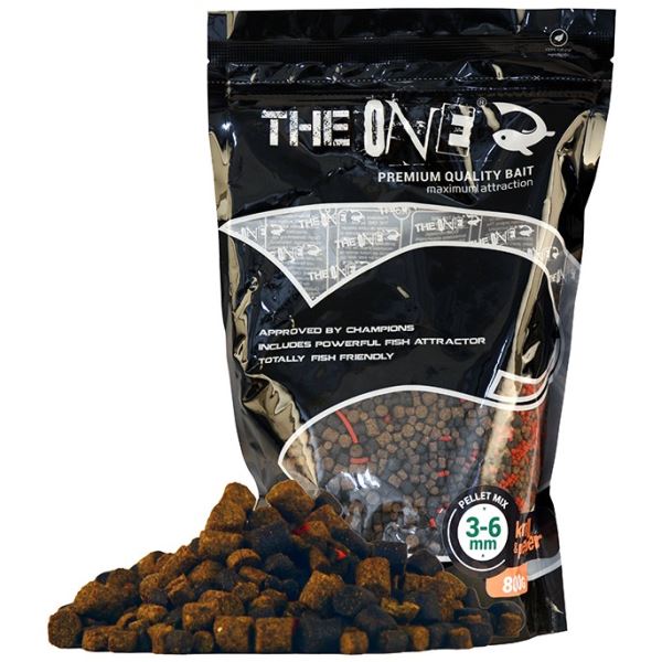 The One Pellet Mix Krill a Pepper 800 g