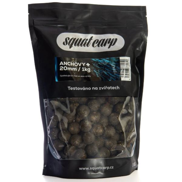 Squat Carp Boilies Anchovy+