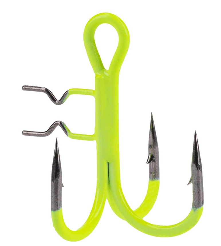 Levně Mikado trojháčky jaws vertical uv fluo 4 ks - 1