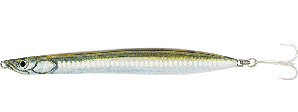 Westin pilker sandy fixed sbass real sandeel scales - 11 cm 18 g