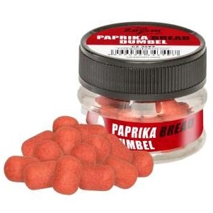 Levně Carp zoom boilie paprika bread dumbel 15 g - 8x12 mm