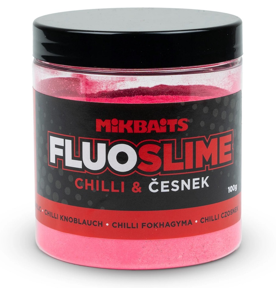 Mikbaits obalovací dip fluo slime 100 g - chilli česnek
