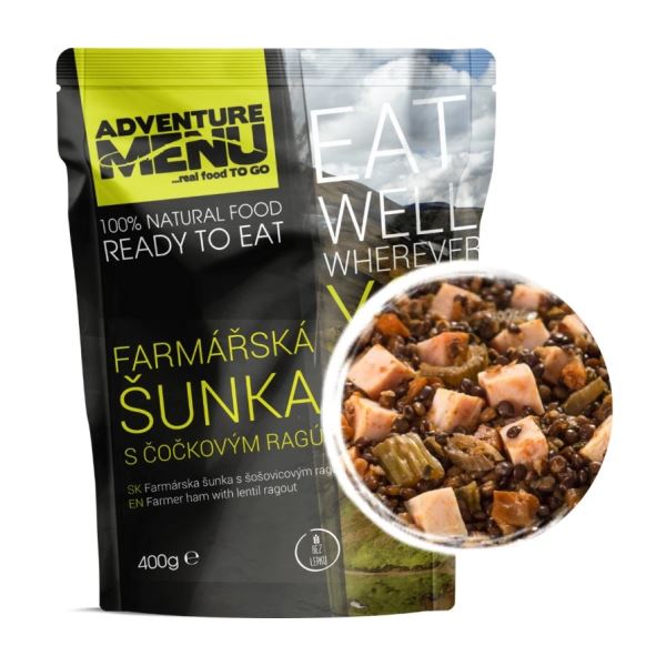 Adventure Menu Farmářská Šunka S Čočkovým Ragů