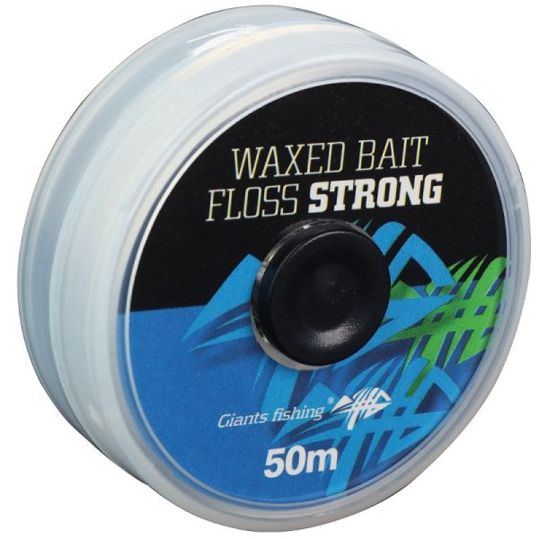 Giants Fishing Šńůrka Waxed Bait Floss Strong 50 m