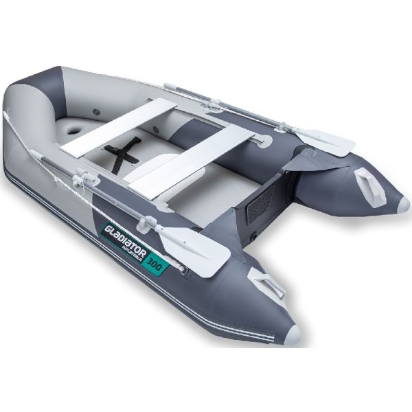 Gladiator Člun Nafukovací AK300 AD Šedý
