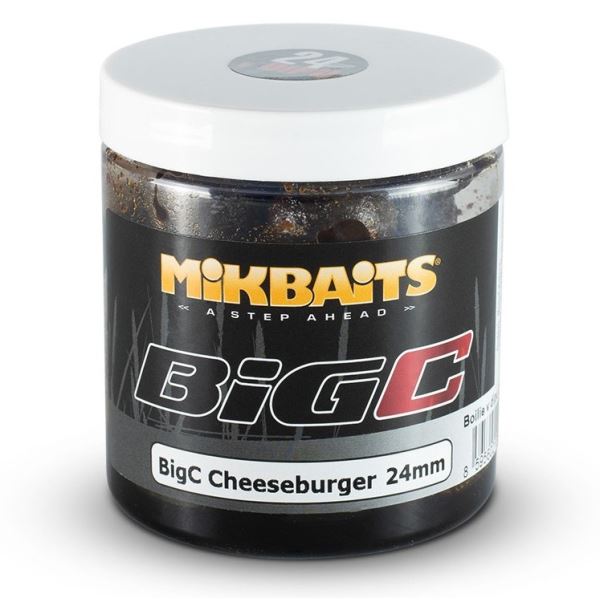 Mikbaits Boilies V Dipu BigC Cheeseburger 250 ml