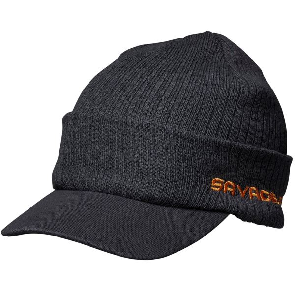 Savage Gear Čepice Peak Beanie One Size Rock Grey