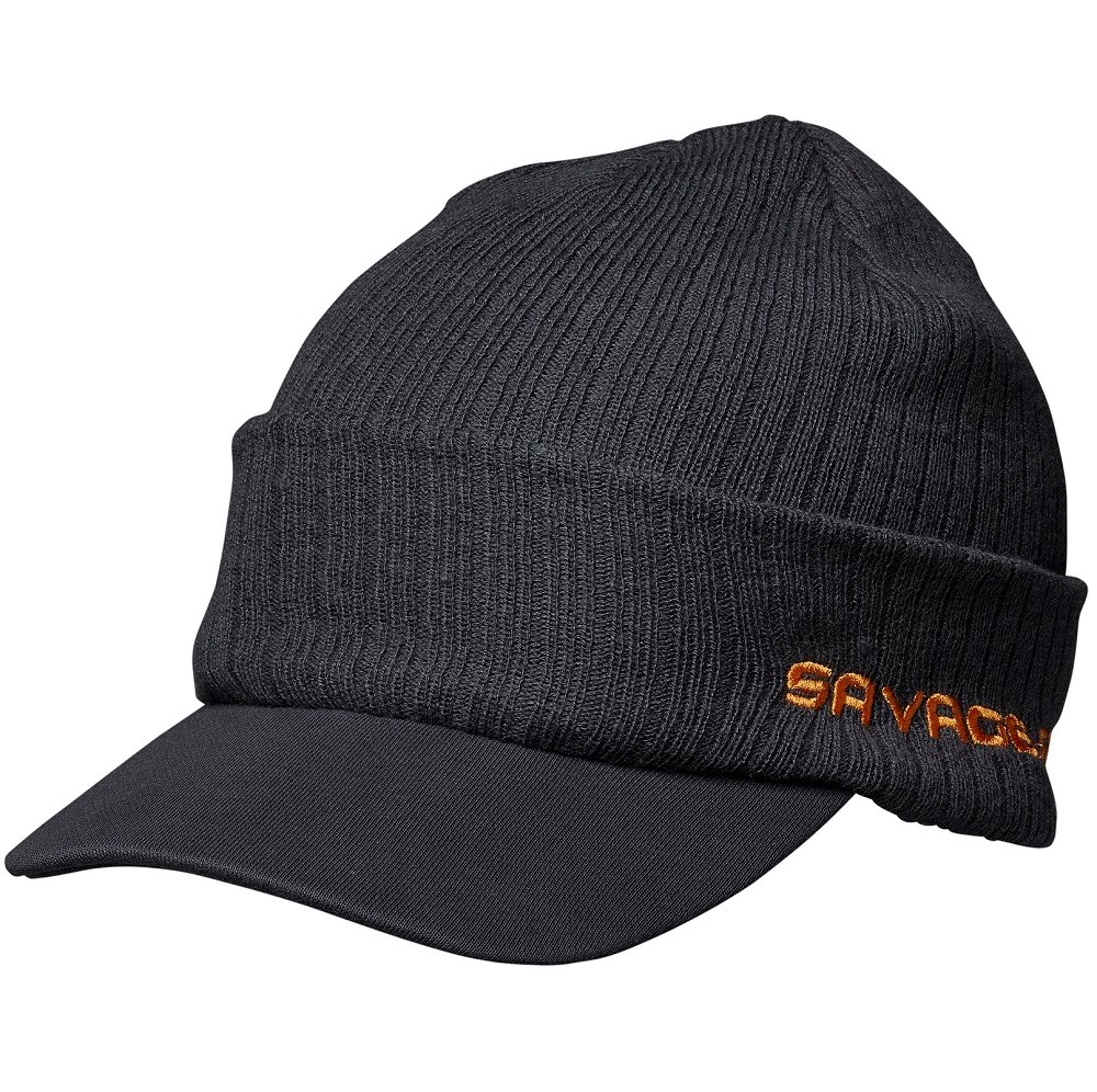 Savage Gear Čepice Peak Beanie One Size Rock Grey