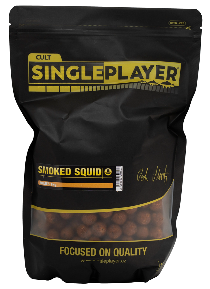 Singleplayer boilies smoked squid - 5 kg 20 mm